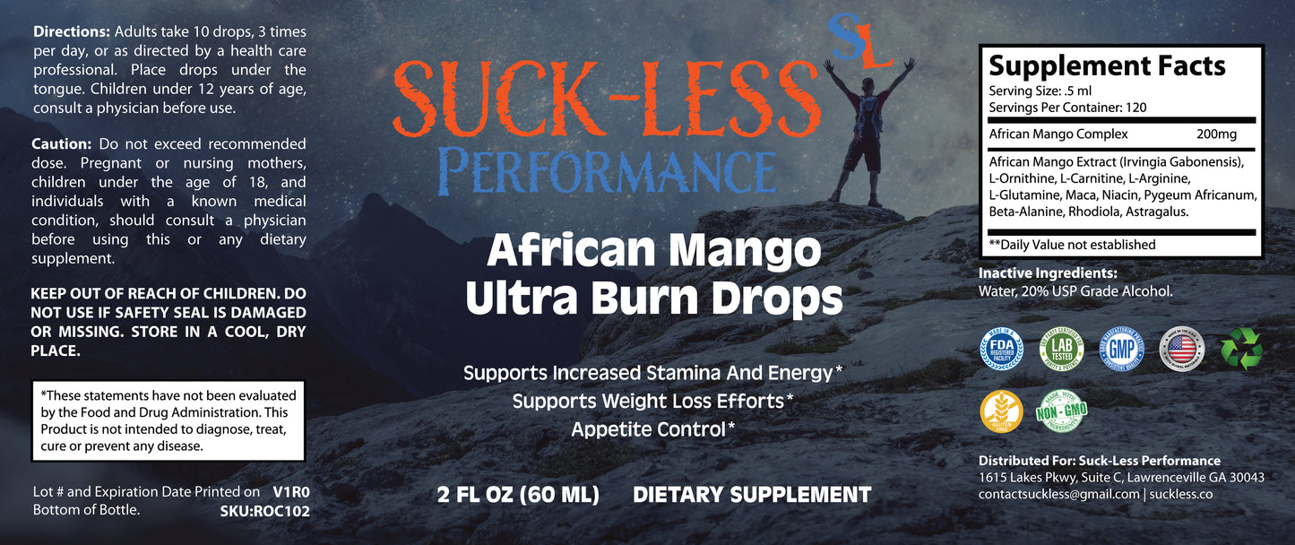 African Mango Ultra Burn Drops