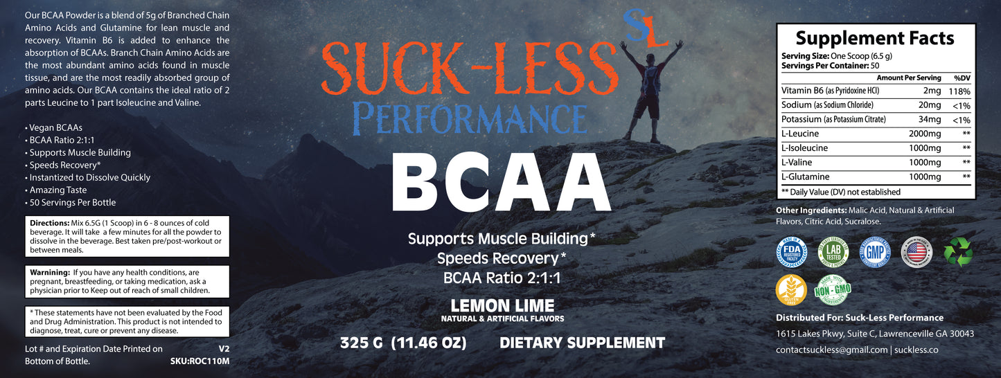 BCAA's - Lemon Lime