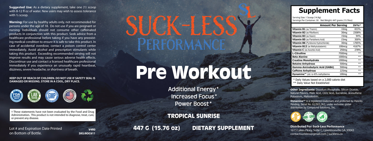 Pre-Workout - Tropical Sunrise