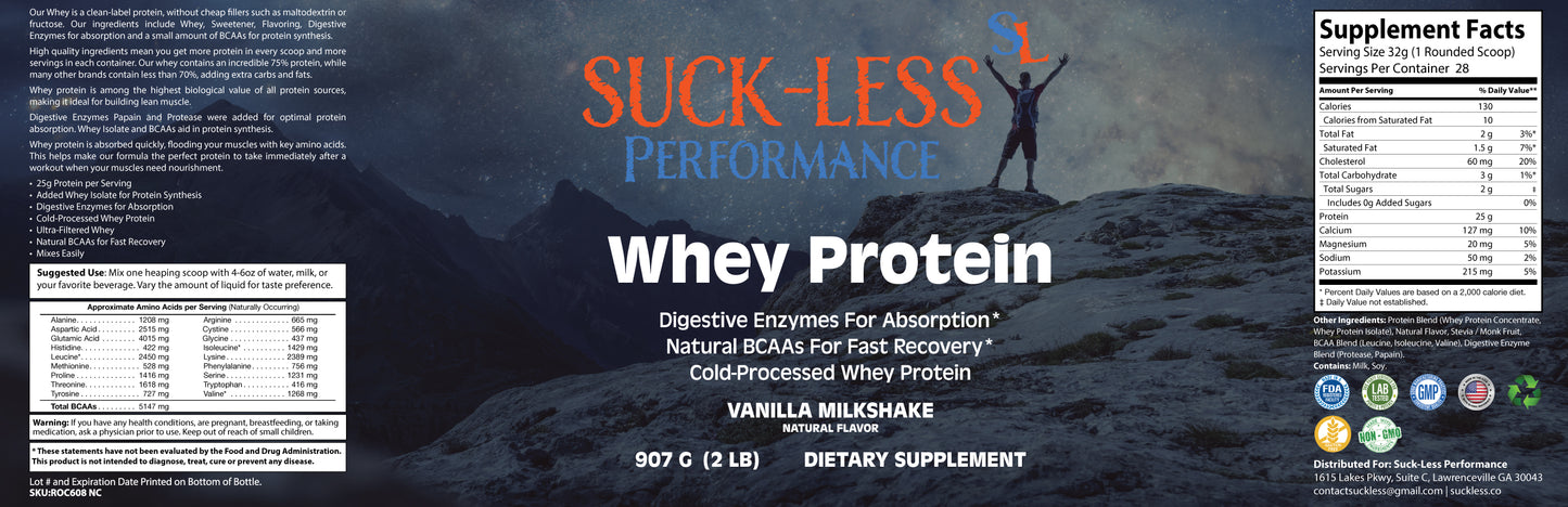 Whey Protein | Vanilla 2lb