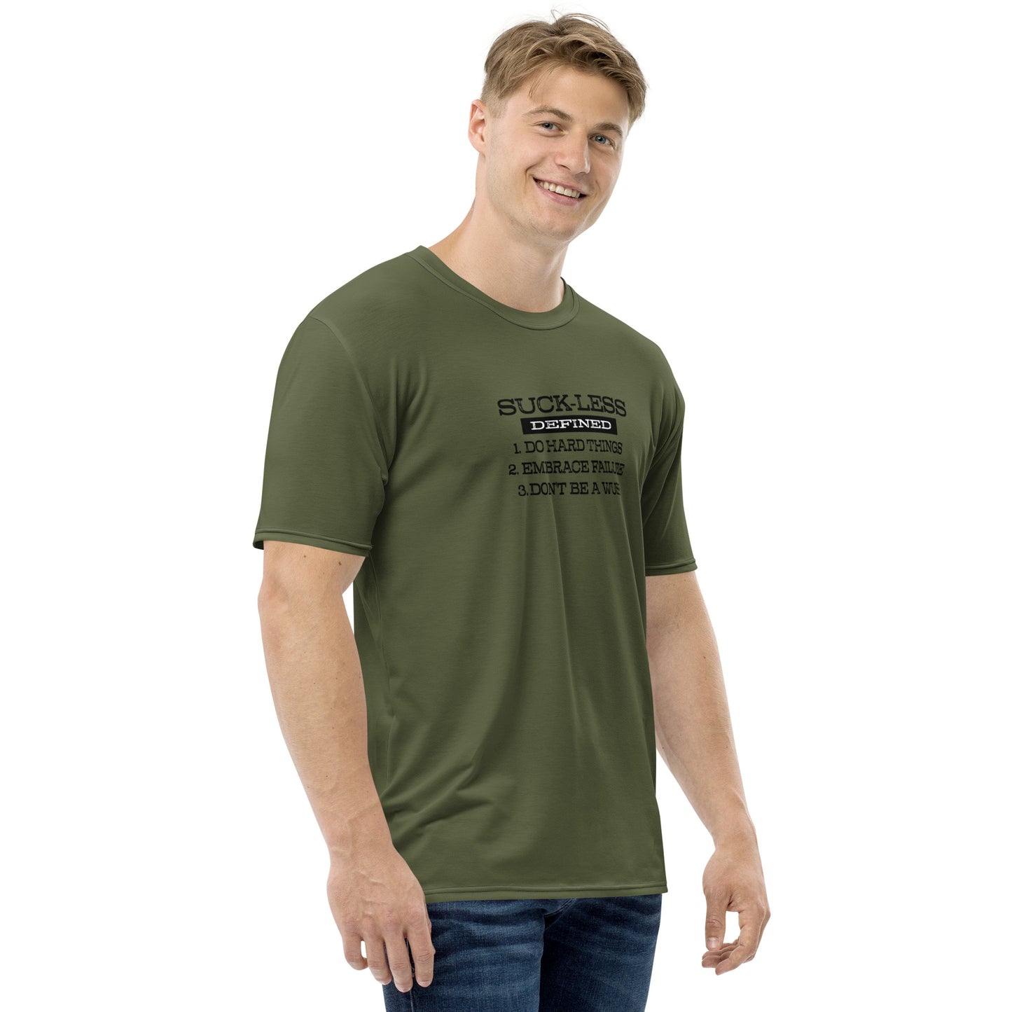 Suck-Less Defined | Army Green - Men's t-shirt