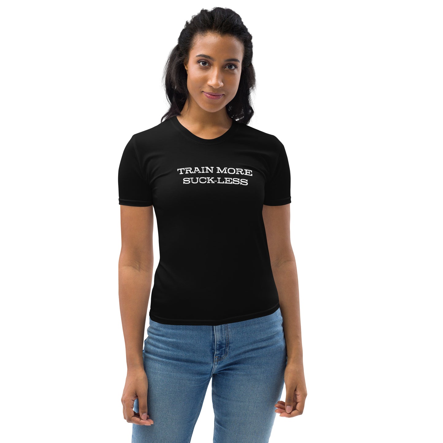 Train More Suck-Less Women's T-shirt - Black
