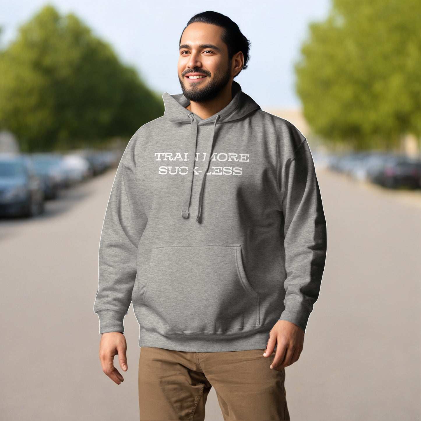 Train More Suck-Less Unisex Hoodie 1.0