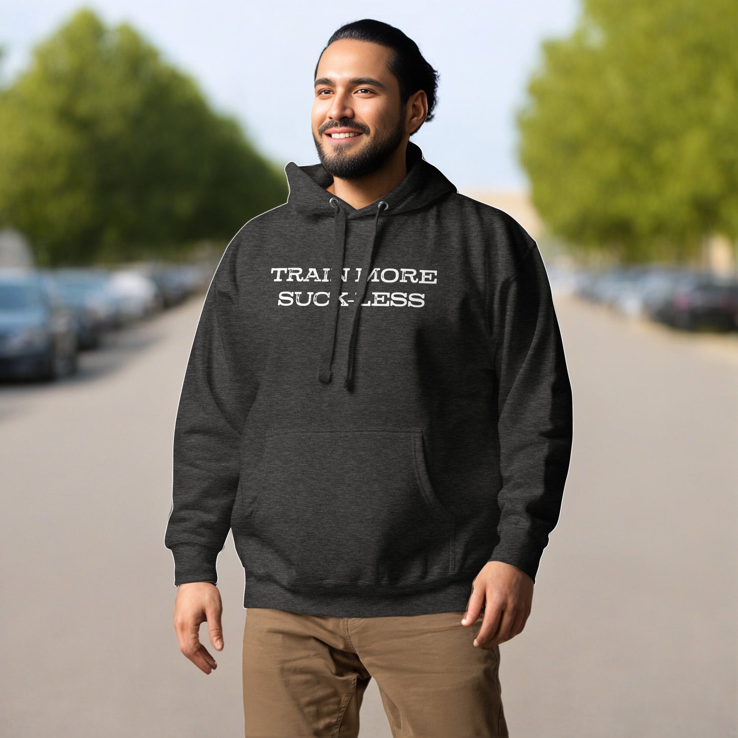 Train More Suck-Less Unisex Hoodie 1.0