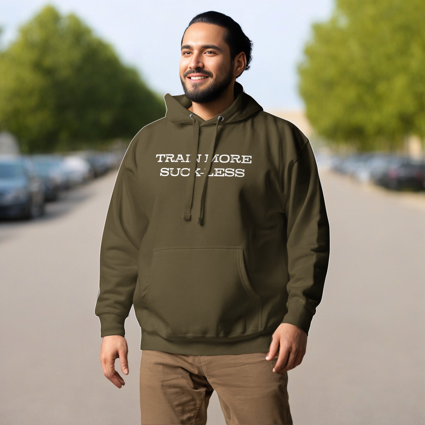 Train More Suck-Less Unisex Hoodie 1.0