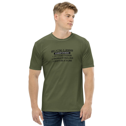 Suck-Less Defined | Army Green - Men's t-shirt
