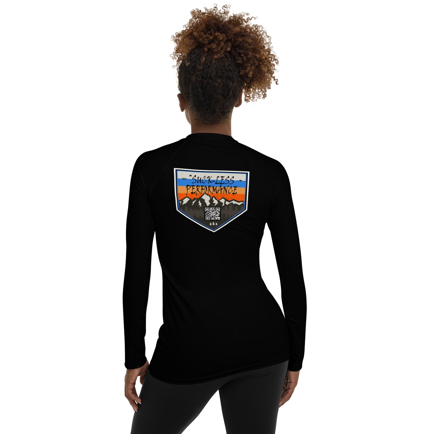 Train More Suck-Less - Women's Rash Guard - Black